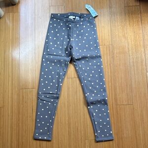 Cat & Jack Gray Polka Dot Leggings